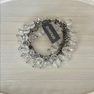 Avenue Silver Crystal Bracelet